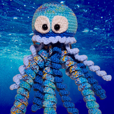 Chobotnica - modrá 