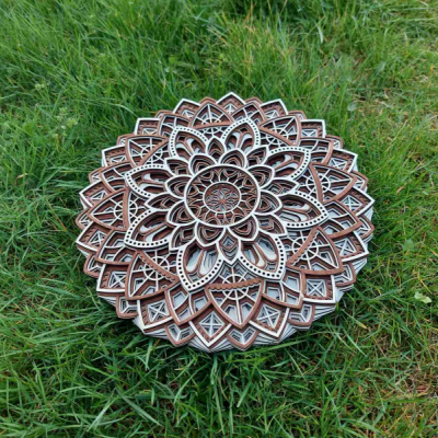3D Mandala - kvet