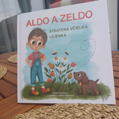 Knižka Aldo a Zeldo - Stratená včielka Lilienka
