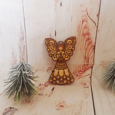 Vianočná ozdoba na stromček - anjelik