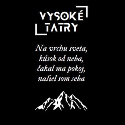 Dámske tričko Vysoké Tatry