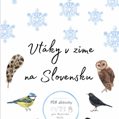 Vtáky v zime na Slovensku - súbor PDF