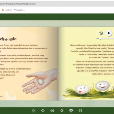 interaktívny ebook Melody 2