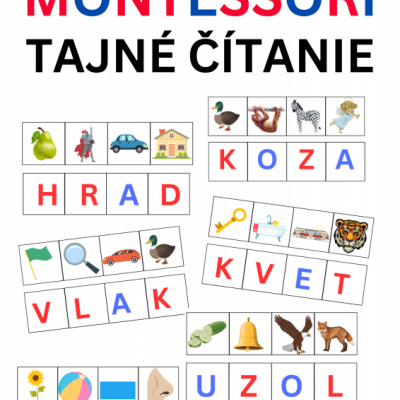 Montessori Tajné čítanie (PDF)