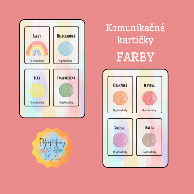 Komunikačné kartičky - FARBY