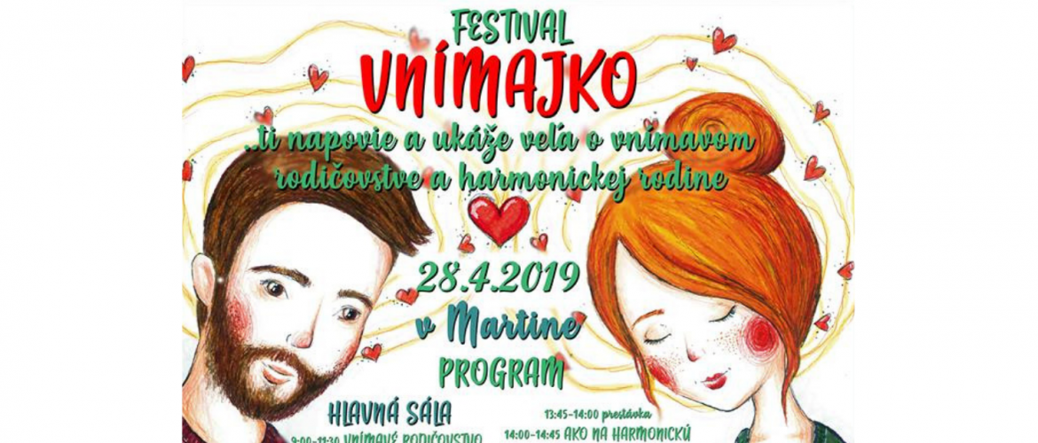 Festival Vnímajko v Martine
