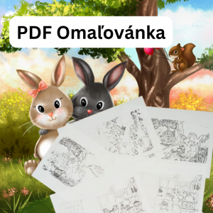 PDF omaľovánka - 7 listov A4